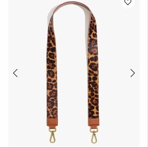 Madewell Crossbody Bag Strap: Leopard Calf Hair Edition